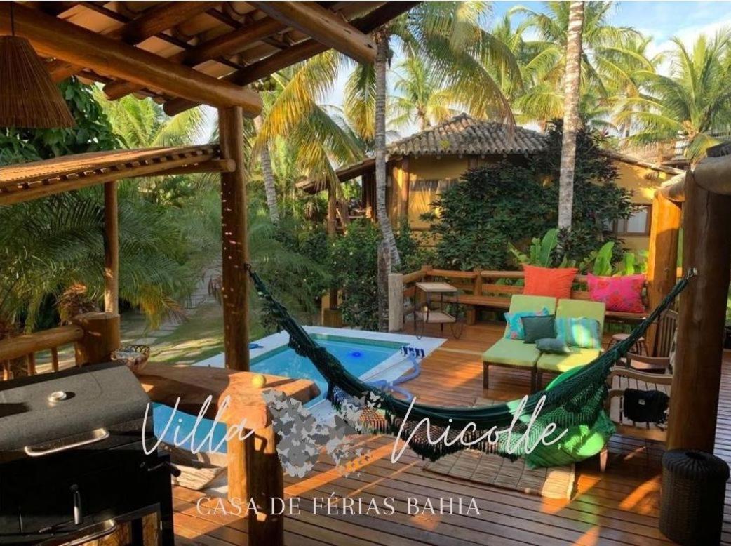 Villa Nicolle - Bahia - Praia Do Espelho Luaran gambar