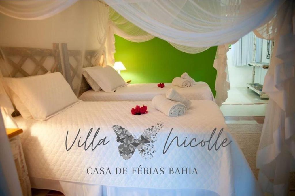 Villa Nicolle - Bahia - Praia Do Espelho Luaran gambar