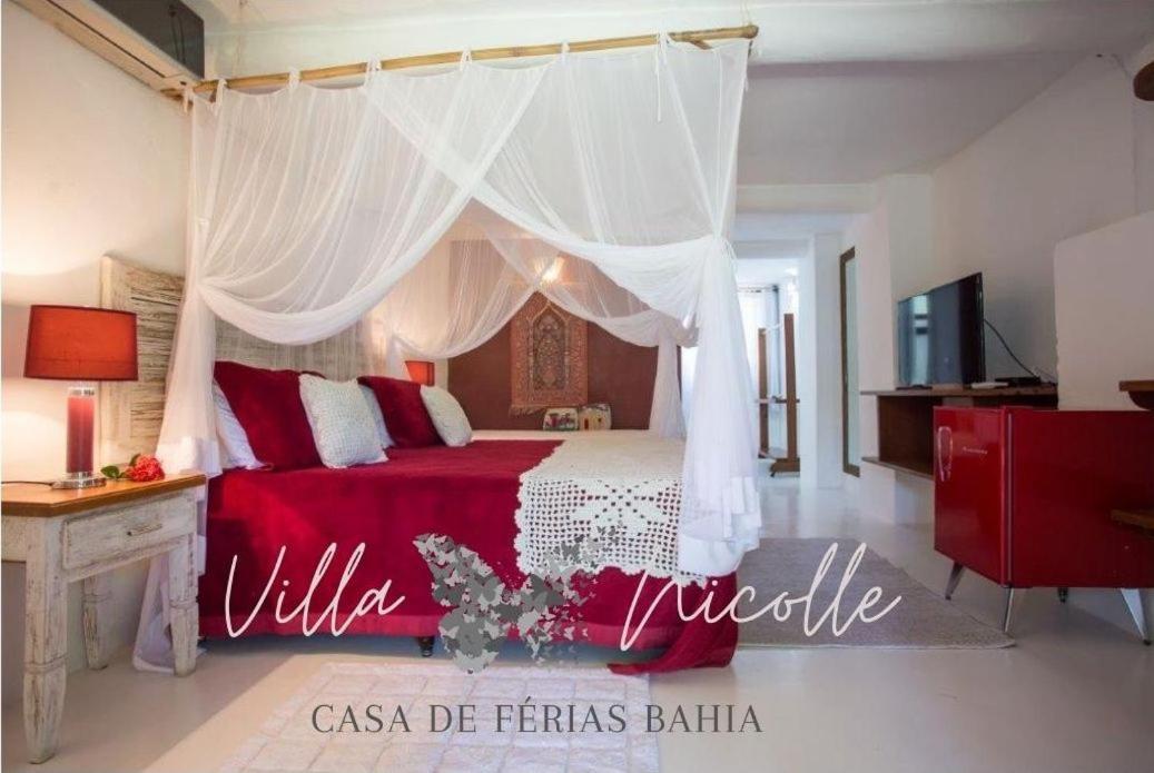 Villa Nicolle - Bahia - Praia Do Espelho Luaran gambar