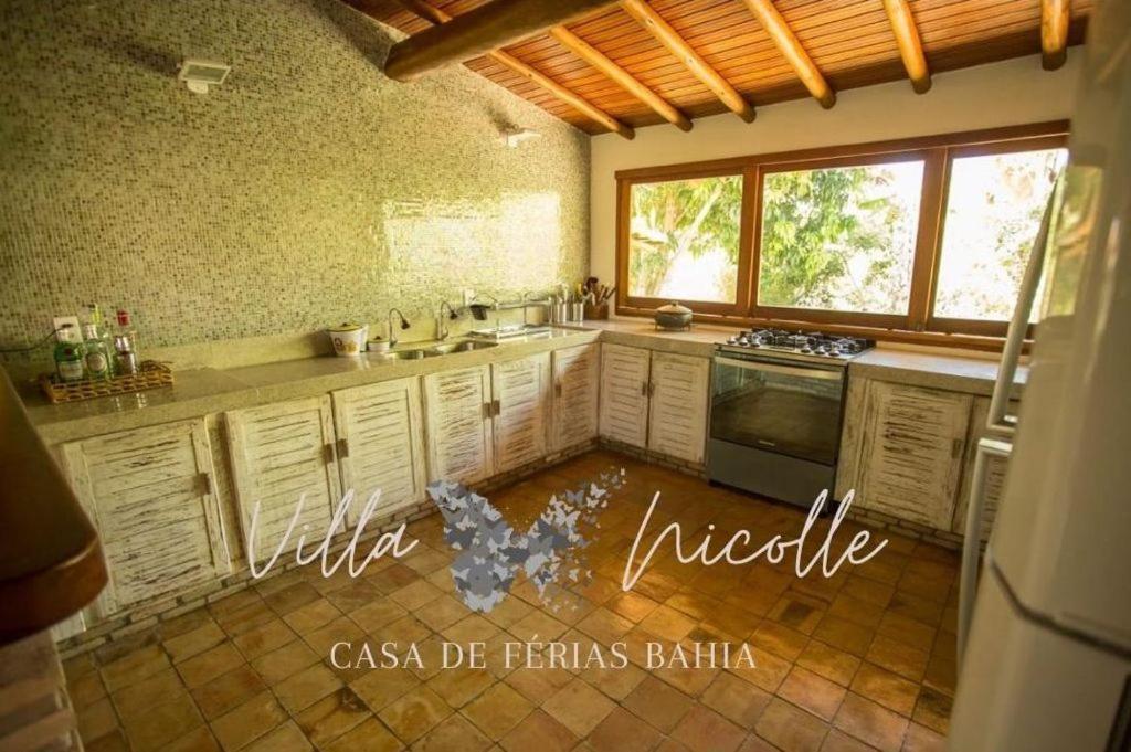 Villa Nicolle - Bahia - Praia Do Espelho Luaran gambar
