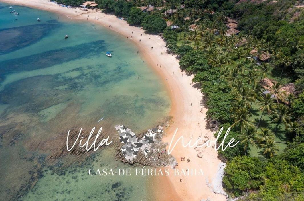 Villa Nicolle - Bahia - Praia Do Espelho Luaran gambar