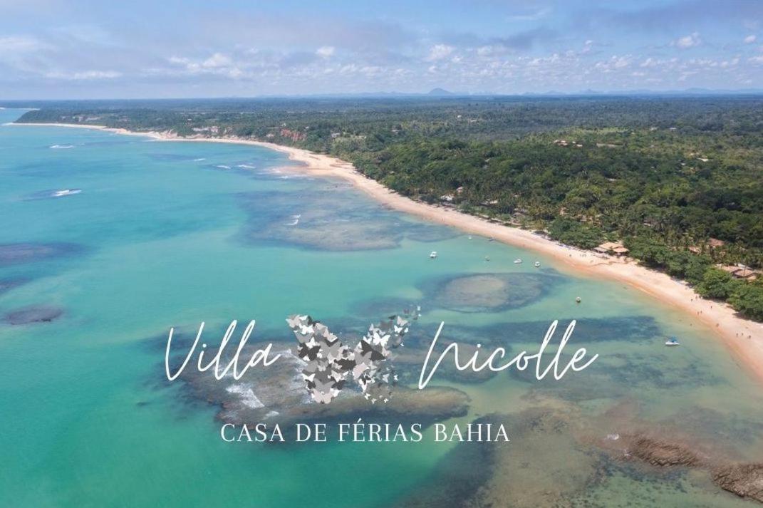 Villa Nicolle - Bahia - Praia Do Espelho Luaran gambar