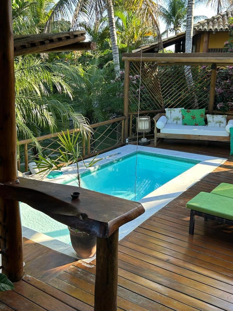 Villa Nicolle - Bahia - Praia Do Espelho Luaran gambar